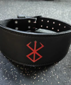 Leather Weight Lifting Belt - Berserk Gym Powerlifting Belt For Squats And Deadlifts