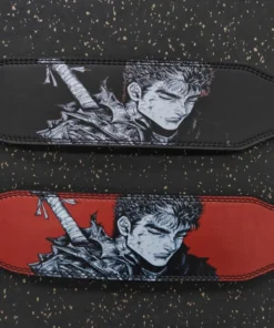 Old School Weightlifting Belt Berserk Anime Design - Gym Workout Weightlifting Belt For Men And Women