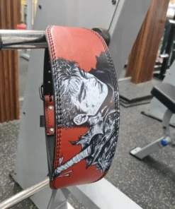 Old School Weightlifting Belt Berserk Anime Design - Gym Workout Weightlifting Belt For Men And Women