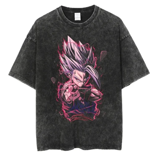 Dragon Ball Heroes Oversized Gym T Shirt Pump Cover