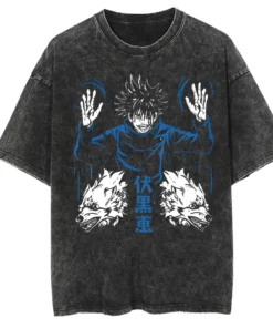 Anime Jujutsu Kaisen Shirt Gym Pump Cover