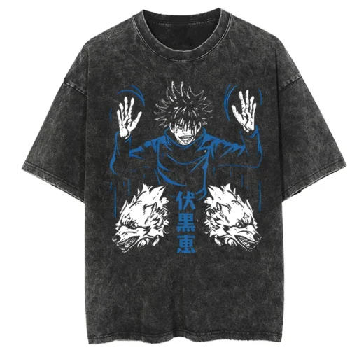 Anime Jujutsu Kaisen Shirt Gym Pump Cover