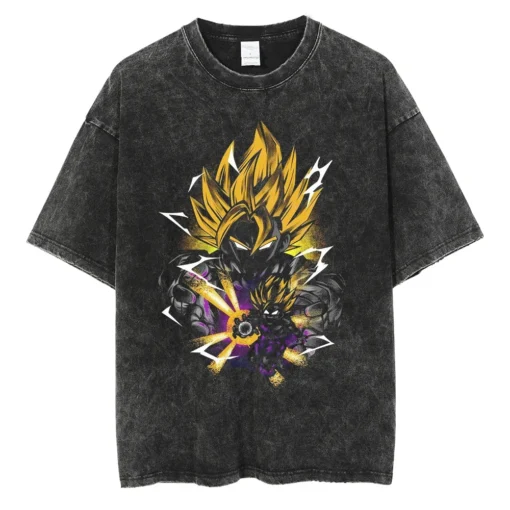 Dragon Ball Heroes Oversized Gym T Shirt Pump Cover