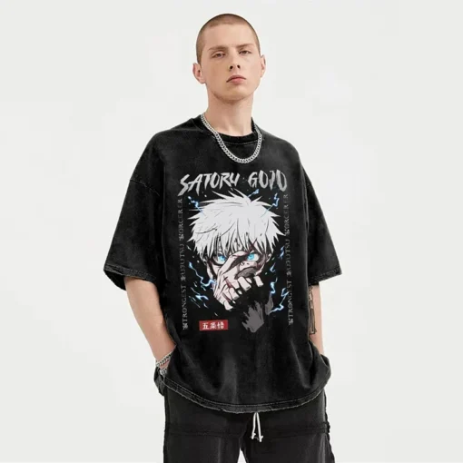 Anime Jujutsu Kaisen Shirt Gym Pump Cover