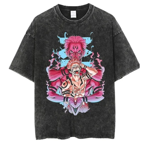 Anime Jujutsu Kaisen Shirt Gym Pump Cover