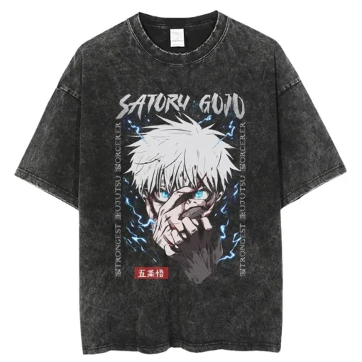 Anime Jujutsu Kaisen Shirt Gym Pump Cover