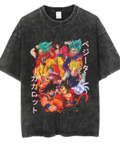 Dragon Ball Heroes Oversized Gym T Shirt Pump Cover