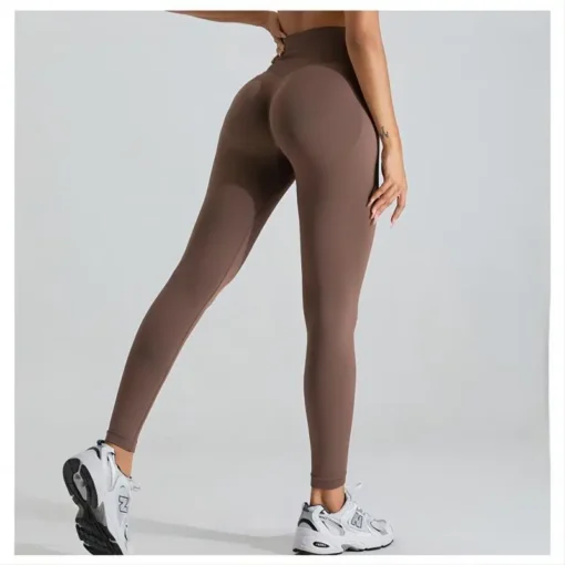 Women'S Butt Lifting Gym Leggings Outdoor Sports Fitness - Image 3