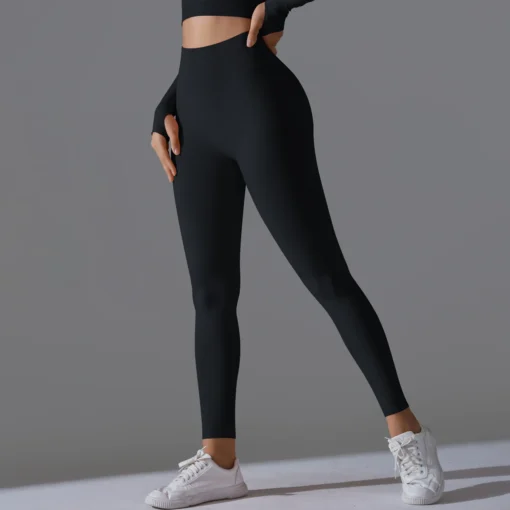 Women'S Butt Lifting Gym Leggings Outdoor Sports Fitness - Image 8