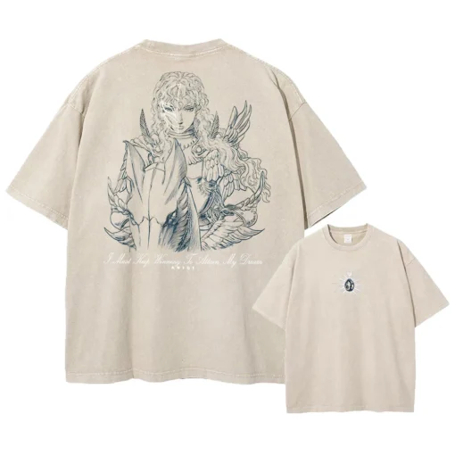 Official Anime Berserk T-Shirt – Guts &Amp; The Black Swordsman | Premium Cotton Tee For Fans Of Dark Fantasy - Image 2
