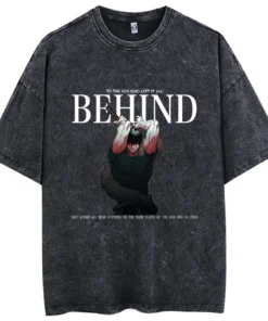 Attack On Titan T-Shirt – “To The One Who Left It All Behind” | Cotton Oversized Tee With Eren Yeager Design