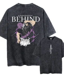 Attack on Titan T-Shirt – “To the One Who Left It All Behind” | Cotton Oversized Tee with Eren Yeager Design