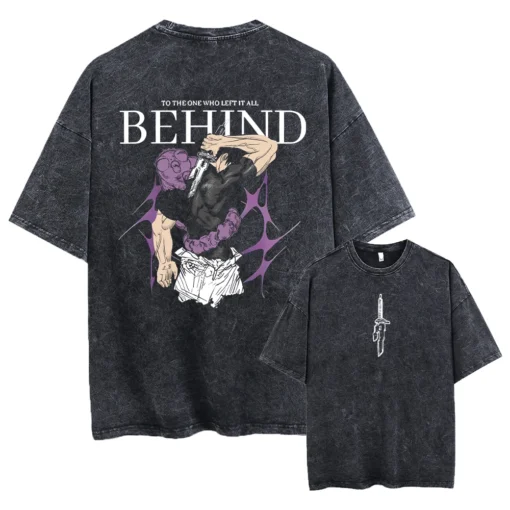 Attack On Titan T-Shirt – “To The One Who Left It All Behind” | Cotton Oversized Tee With Eren Yeager Design