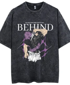 Attack On Titan T-Shirt – “To The One Who Left It All Behind” | Cotton Oversized Tee With Eren Yeager Design