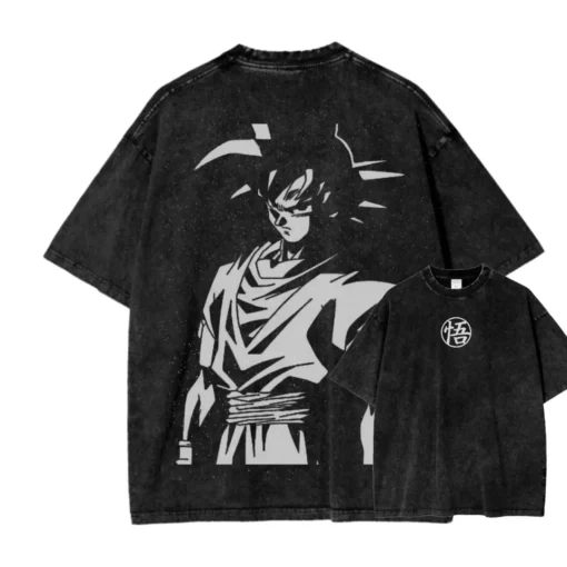 Dragon Ball Z T-Shirt – Saiyan Warriors Design | Cotton Oversized Tee With Classic Dbz Logo - Image 4