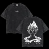 Dragon Ball Z T-Shirt – Saiyan Warriors Design | Cotton Oversized Tee With Classic Dbz Logo