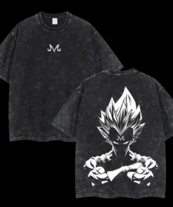 Dragon Ball Z T-Shirt – Saiyan Warriors Design | Cotton Oversized Tee with Classic DBZ Logo