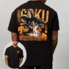 Dragon ball goku namek saga tshirt super saiyan transformation graphic tee black anime cotton top official | the gym pro Dragon Ball Goku Namek Saga Tshirt Super Saiyan Transformation Graphic Tee Black Anime Cotton Top Official