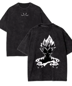 Anime dragon ball z vegeta vintage wash t-shirt short sleeve loose sports fitness t-shirt men's harajuku clothing dragon ball | the gym pro Anime Dragon Ball Z Vegeta Vintage Wash T-Shirt Short Sleeve Loose Sports Fitness T-Shirt Men'S Harajuku Clothing Dragon Ball