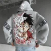 One piece gear 5 luffy hoodie – zip-up anime jacket with sleeve graphics (multiple colors) | the gym pro One Piece Gear 5 Luffy Hoodie – Zip-Up Anime Jacket With Sleeve Graphics (Multiple Colors)