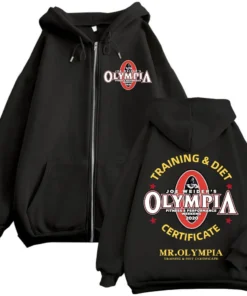 Homepage | the gym pro Mr. Olympia Zip-Up Hoodie 2020 – Bodybuilding Training &Amp; Diet Certificate Jacket