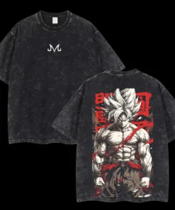 Homepage | the gym pro Dragon Ball Z T-Shirt – Saiyan Warriors Design | Cotton Oversized Tee With Classic Dbz Logo
