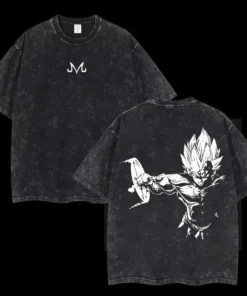 Dragon ball z t-shirt – saiyan warriors design | cotton oversized tee with classic dbz logo | the gym pro Dragon Ball Z T-Shirt – Saiyan Warriors Design | Cotton Oversized Tee With Classic Dbz Logo