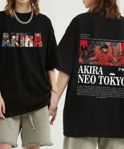 Alternative view of Japanese Anime Akira T Shirt, Best Anime Pump Cover
