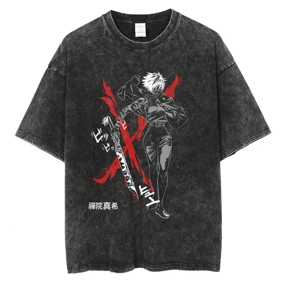 Oversized washed jujutsu kaisen anime t shirt pump cover 100% cotton | the gym pro Oversized Washed Jujutsu Kaisen Anime T Shirt Pump Cover 100% Cotton - Image 50