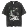Oversized washed jujutsu kaisen anime t shirt pump cover 100% cotton | the gym pro Oversized Washed Jujutsu Kaisen Anime T Shirt Pump Cover 100% Cotton