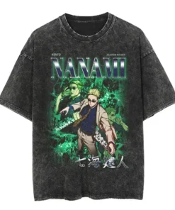 Oversized washed jujutsu kaisen anime t shirt pump cover 100% cotton | the gym pro Oversized Washed Jujutsu Kaisen Anime T Shirt Pump Cover 100% Cotton