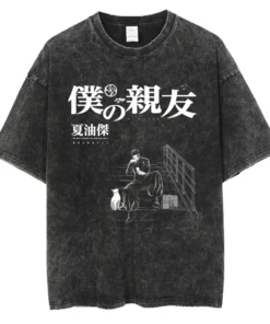 Oversized washed jujutsu kaisen anime t shirt pump cover 100% cotton | the gym pro Oversized Washed Jujutsu Kaisen Anime T Shirt Pump Cover 100% Cotton