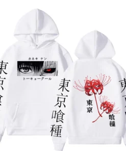 Alternative view of Tokyo Ghoul Ken Kaneki Hoodie Graphic