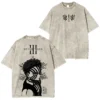 Upper moon iii akaza graphic t‑shirt – 100% cotton demon slayer tee | the gym pro Upper Moon Iii Akaza Graphic T‑Shirt – 100% Cotton Demon Slayer Tee