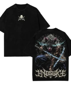 Upper moon iii akaza graphic t‑shirt – 100% cotton demon slayer tee | the gym pro Upper Moon Iii Akaza Graphic T‑Shirt – 100% Cotton Demon Slayer Tee - Image 3