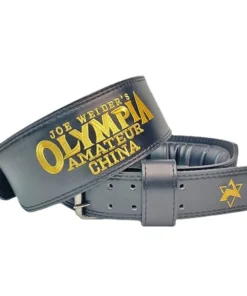 Mr olympia pu leather weightlifting belt for squats and deadlifts | the gym pro Mr Olympia Pu Leather Weightlifting Belt For Squats And Deadlifts - Image 4