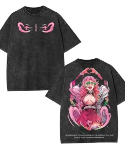 Upper moon iii akaza graphic t‑shirt – 100% cotton demon slayer tee | the gym pro Upper Moon Iii Akaza Graphic T‑Shirt – 100% Cotton Demon Slayer Tee - Image 5