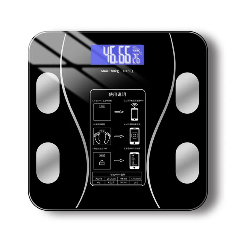 Usb intelligent precise body fat scale small electronic weighing scale home digital scale accurate body weight fat measurement | the gym pro Usb Intelligent Precise Body Fat Scale Small Electronic Weighing Scale Home Digital Scale Accurate Body Weight Fat Measurement