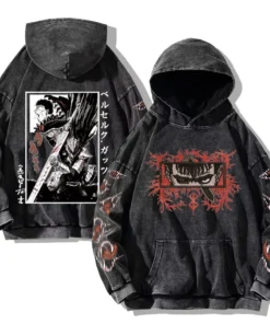 Mens berserk hoodies gothic print vintage washed hoodie hip hop streetwear cotton sweatshirts harajuku casual hooded pullover | the gym pro Mens Berserk Hoodies Gothic Print Vintage Washed Hoodie Hip Hop Streetwear Cotton Sweatshirts Harajuku Casual Hooded Pullover - Image 4